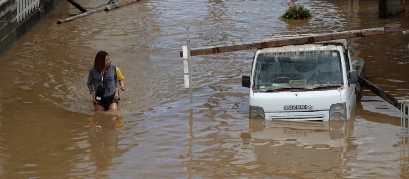 Ιαπωνία: Πλημμύρες και κατολισθήσεις έπειτα από καταρρακτώδεις βροχές